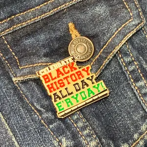 Celebrate Black History 1.5” Soft Enamel Pin