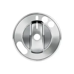 United Pacific – Chrome Plastic 2-Piece Headlight with Fog Light Switch Cover