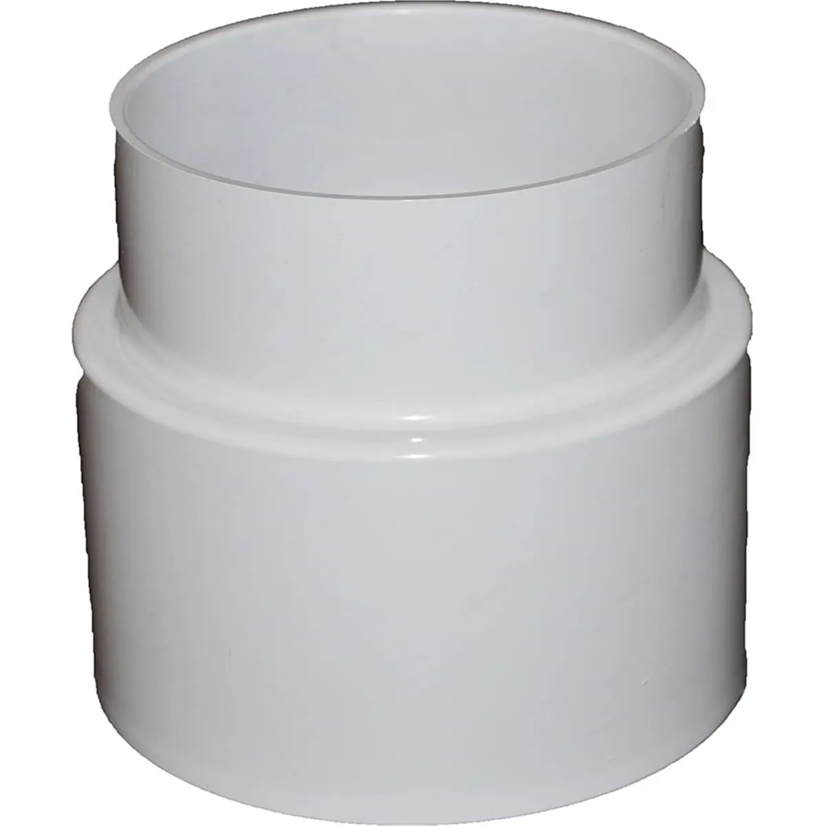 212 MAIN 4-Inch Cast Iron to PVC S&D Adapter, Sewer Hub to CI Spigot Styrene Fitting, Lightweight 0.546 lbs Connector for Home Plumbing, Boating Water Sports