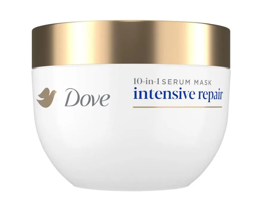 Dove Hair Intensive Repair 10-in-1 Serum Mask for Damaged Hair, 9.2 fl oz