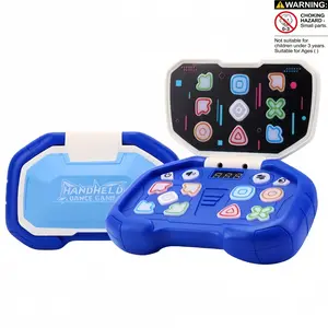 Portable Dance Game Machine with Lights and Music, Playtime Fun Gift for Boys and Girls Aged 3+, Educational Stress Relief Toy