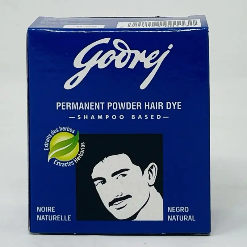 Godrej Permanent  Power Hair Dye- Natural Black (Shampoo Based)