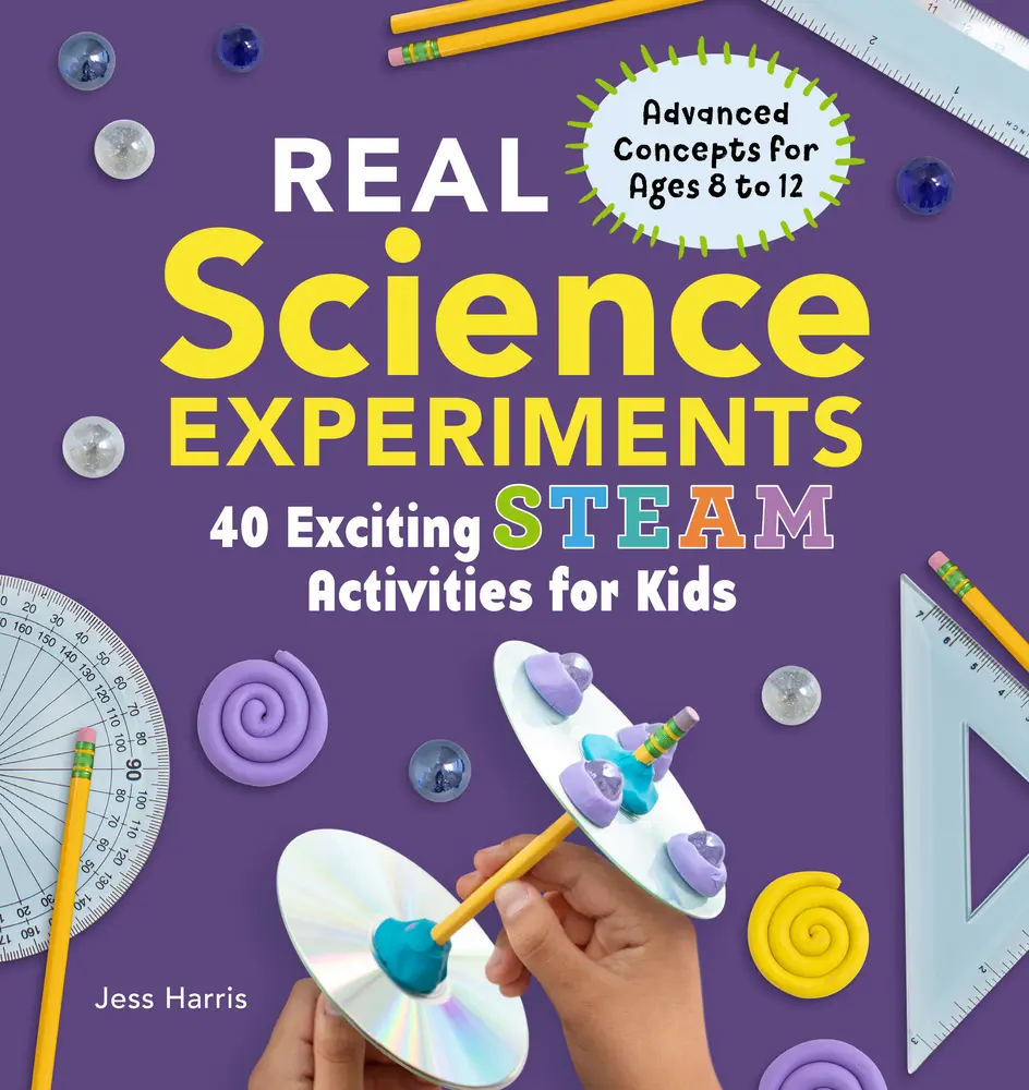 USED Book - Real Science Experiments: 40 Exciting Steam Activities for Kids by Harris, Jessica (Paperback) - english