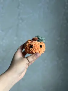 Little Pumpkin Crochet Plushie