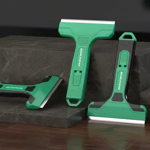 Ultimate 2-Piece Cleaning Scraper Set - Portable Glue & Grout Remover Tool for Home Deep Cleaning, Effortless Stain Scraper for Windows, Kitchen Stovetops, and Bathroom Tiles, Multi-Functional Cleaning Hack