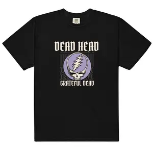 Grateful Dead | Pigment Dye Oversize Cotton Tee | Dead Head