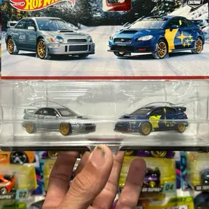 Hw premium Subaru STi wrx 2 pack Diecast car 1:64 scale