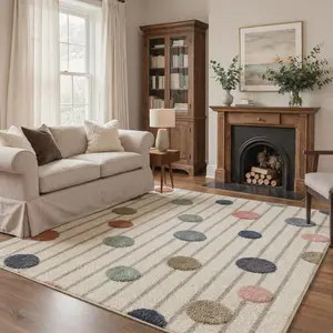 【Deals For You Days】BEIMO Home Rug – Soft, Non-Slip, Pet Friendly, Machine Washable Carpet, Ideal Area Rug for Living Room, Bedroom, Kitchen, Hallway Floor Decor ,ARC1356-OCHRE