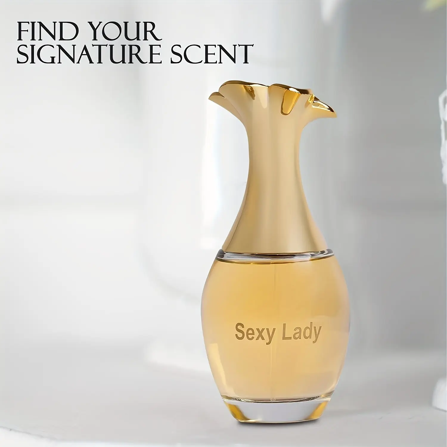 Sexy Lady 3.4fl.oz Women's Fragrance Spray - Confident & Elegant Floral Oriental Notes - Ideal for Everyday & Special Occasions - Fresh Scent - Birthday Gift
