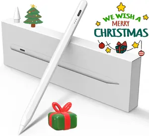 Stylus Pen for iPad, Apple Pencil for iPad 10th 9th Gen, Apple Pen iPad Pencil for iPad Air 5/4/3rd, iPad Pro 11/12.9 Inch, with Palm Rejection & Tilt Sensitivity, Magnetic Stylus iPad Pen, White，Christmas gifts ， stylus  pen ipad air3