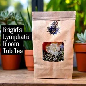 Brigid's Lymphatic Bloom - Herbal Blend Ritual Aromatherapy Selfcare for Witchy Practices
