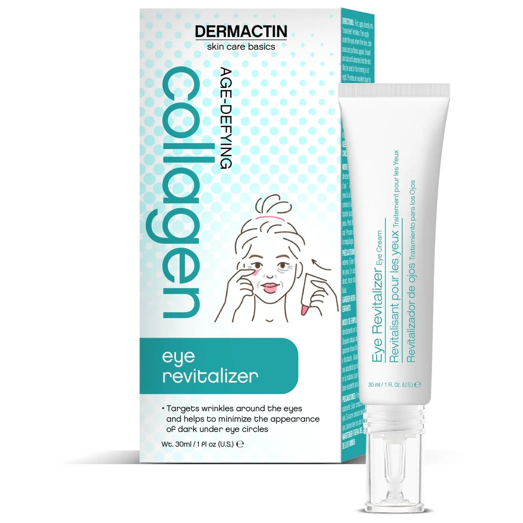 Dermactin Age Defying Collagen Eye Revitalizer 1 oz.