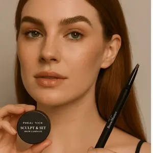 Master Brow Kit Sculpting Brow Gel and Waterproof Microblading Pen