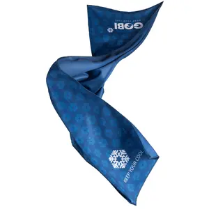 Gobi ChillWave Towel - Lightweight Design, Blue Color, Packable, Ideal for Travel and Casual Use