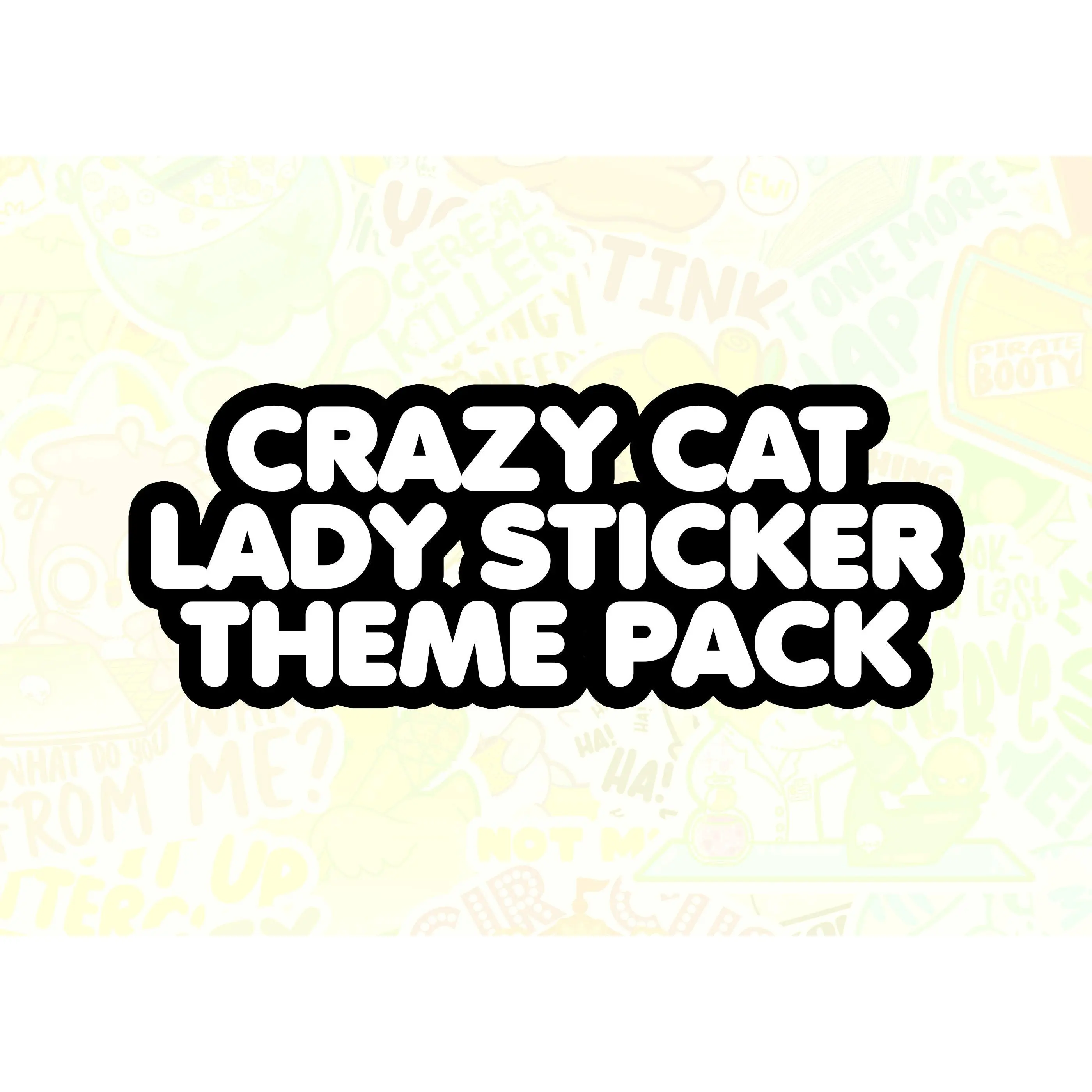 Crazy Cat Lady Themed Pack