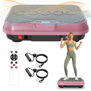 Vibration Plate Exercise Machine,  Workout Platform with Remote Control, Vibration Platform for Home Gym