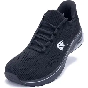 AOV Wide Toe Box Sneakers Women Slip-On Comfortable Walking Shoes with Arch Support Plantar Fasciitis Tennis Running Gym Athletic Shoes US6-11