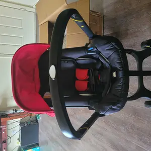 No-Latch Base Baby Stroller with Free Bag, Multifunctional Newborn Stroller, 5-Point Seat Belt with Chest Clip, 2-Way Push, Shock-Absorbing Wheels, Travel-Friendly #DealsForYouDays