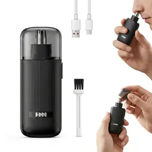 Electric Nose Hair Trimmer, Rechargeable Hair Trimmer 2 in 1 Painless Multifunctional Ear and Nose Hair Trimmer, Safe Nasal Cavity,Easy Clean Lightweight,Gifts for Men Women, Mother‘s Day Gifts