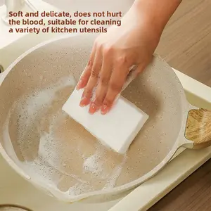 100 Pcs Magic Cleaning Sponge Blocks, Nano Sponge Wipes