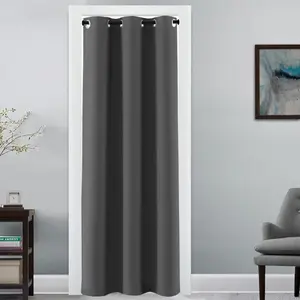 H.VERSAILTEX Doorway Curtain 1 Panel Blackout Closet Door Curtain Room Divider Window Treatment Curtain for Bedroom Thermal Insulated Privacy Drape Soundproof Grommet Door Curtain