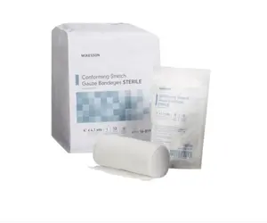 McKesson Conforming Gauze rolls 4 Inch X 4-1/10 Yard Sterile