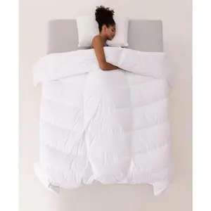 ThreeGeese California King Feather Down Comforter – Organic Cotton, All-Season, Medium Warmth duvet duvet cover viral  bedding bedspread set down duvet-#Spring Glow Up