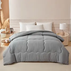 All Season Duvet, Reversible Comforters, Ultra Soft Down Alternative Comforter Quilted with Corner Tabs, Machine Washable Breathable Bedding, original  duvet