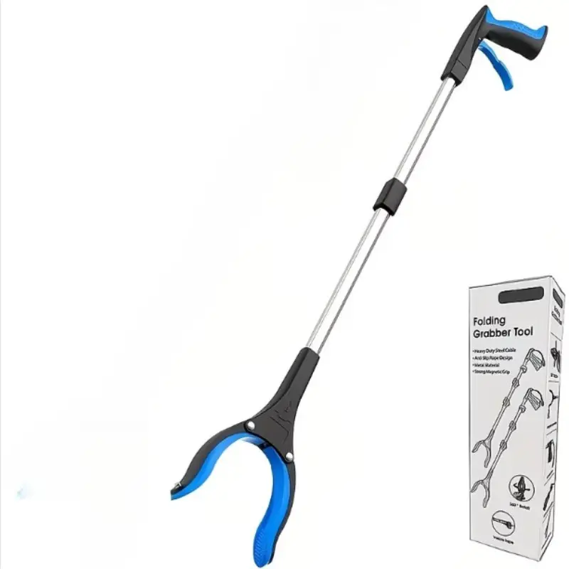 Remote Grabber Tool, Foldable Clamp and Remote Control, 36" Portable Trash Claw, Waste Collection, Garbage Sweeper, Arm Extender, Garden Tool, Garden Equipment