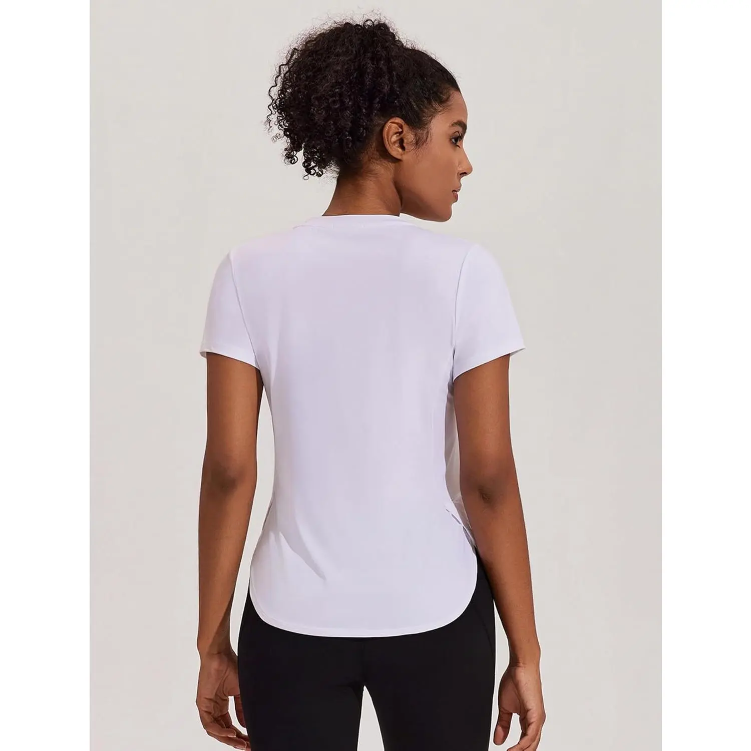 Women's UPF 50+ Workout Tops with Side Slits - Short Sleeve Athletic Yoga Shirts Loose Fit Running Gym Tee Top Breathable Comfortable for Fitness Training Sports Activities Casual Wear Women's UPF 50+ Workout Tops with Side Slits - Short Sleeve Athletic Yoga Shirts Loose Fit Running Gym Tee Top Breathable Comfortable for Fitness Training Sports Activities Casual Wear