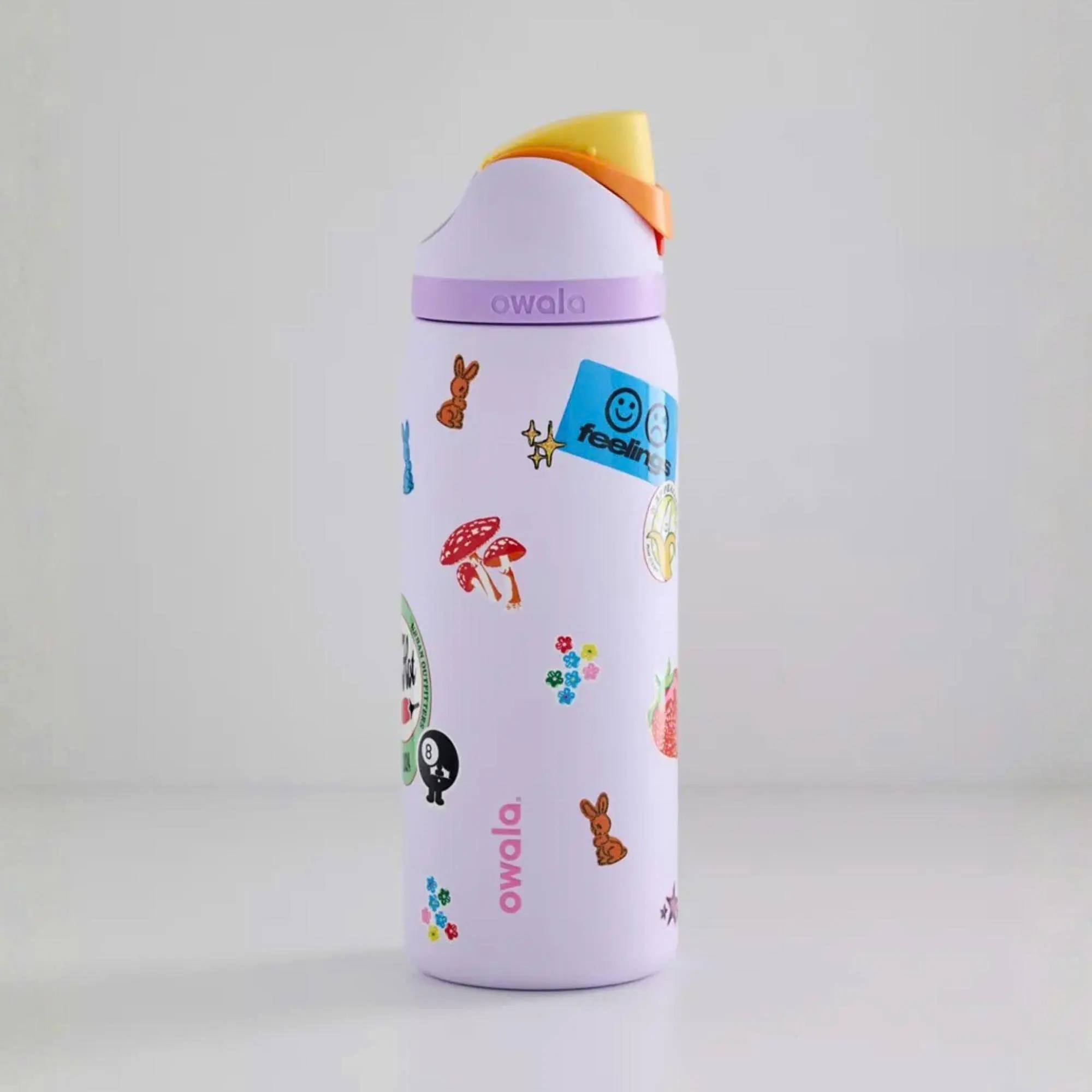 NEW Owala Dear Dairy Freesip 32oz Limited Edition Water Bottle With BOX, Perfect for Running Gym and School