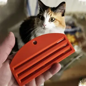 Plastic Pet Food Dispenser, Non-Slip Base, Easy Open Lid, No Assembly Required, Compact Design, Durable Plastic