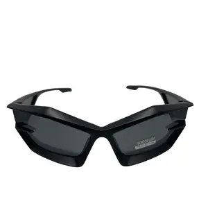 Fabi Ware Futuristic Y2K Retro Style Sentinel Shades Cyberpunk Fashion - Unisex Sunglasses