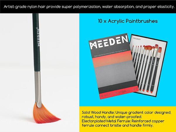 MEEDEN 149PCS Art Supplies with French Easel, All-in-one Painting Set for Artists Beginners