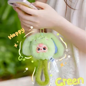 Baby Three Kawaii Wrist Strap Series Plush Blind Box Phone Lanyard