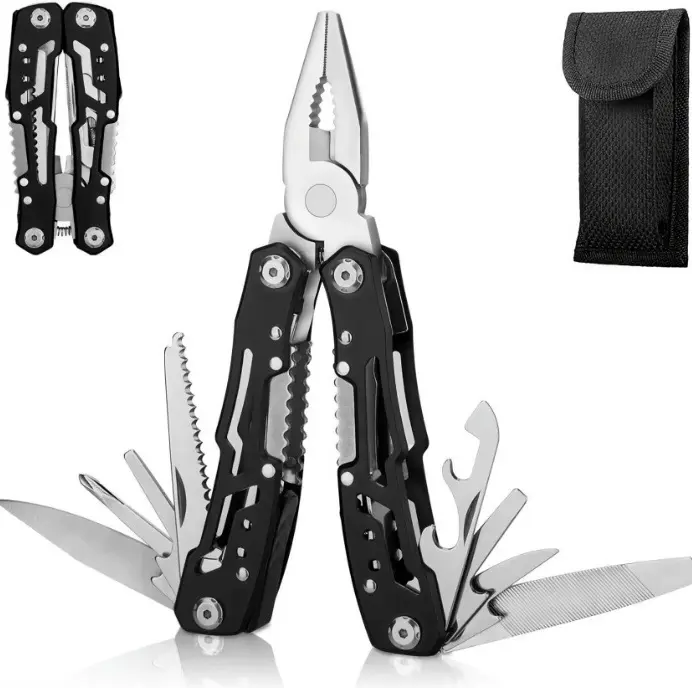 Multifunctional Knife Pliers, Outdoor Home Portable, Survival Folding Knife Plier, Screwdriver Hand Tool, EDC Multi Tools, Multitool, Multi Purpose Tool, Car Emergency Tool Set