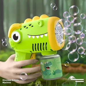 [Dinosaur Bubble Blaster] Automatic Bubble Machine - Dinosaur-Themed Handheld Bubble Toy Gun for Outdoor Weddings, Parties, Beach, Easter, Christmas, Birthday Gifts - Boys & Girls (No Bubble Liquid or Batteries Included)