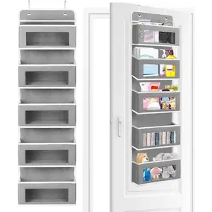 Dorm Joys 2-/5-Shelf Hanging Storage Organizer Behind Door
