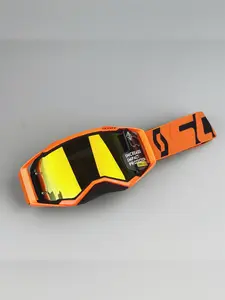 Motorcycle Windproof Goggles Harley Eyewear Skiing Snowboarding Riding, Casual Style, All Seasons, Decorative Lens, Tpu Frame Material