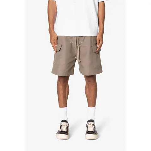 mnml Rave Double Cargo Shorts - Olive