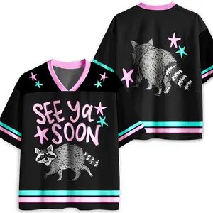 See Ya Soon Raccoon Mesh Jersey