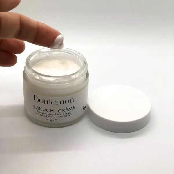 Bonlemon Bakuchi Crème Gentle Face Moisturizer with Bakuchiol Fragrance Free