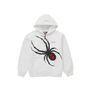 Supreme Men's Spyder Zip Up Hooded Sweatshirt White, from StockX