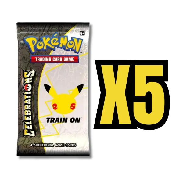 pokemon celebrations booster box Pokemon TCG: Celebrations Booster Pack – $1 Sports Cards main image 0