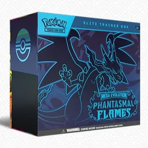 Pokémon Phantasmal Flames ETB (LIVE) - 9 Packs with Sleeved Hits Bulk Included in Bubble Mailers with Cardboard Support