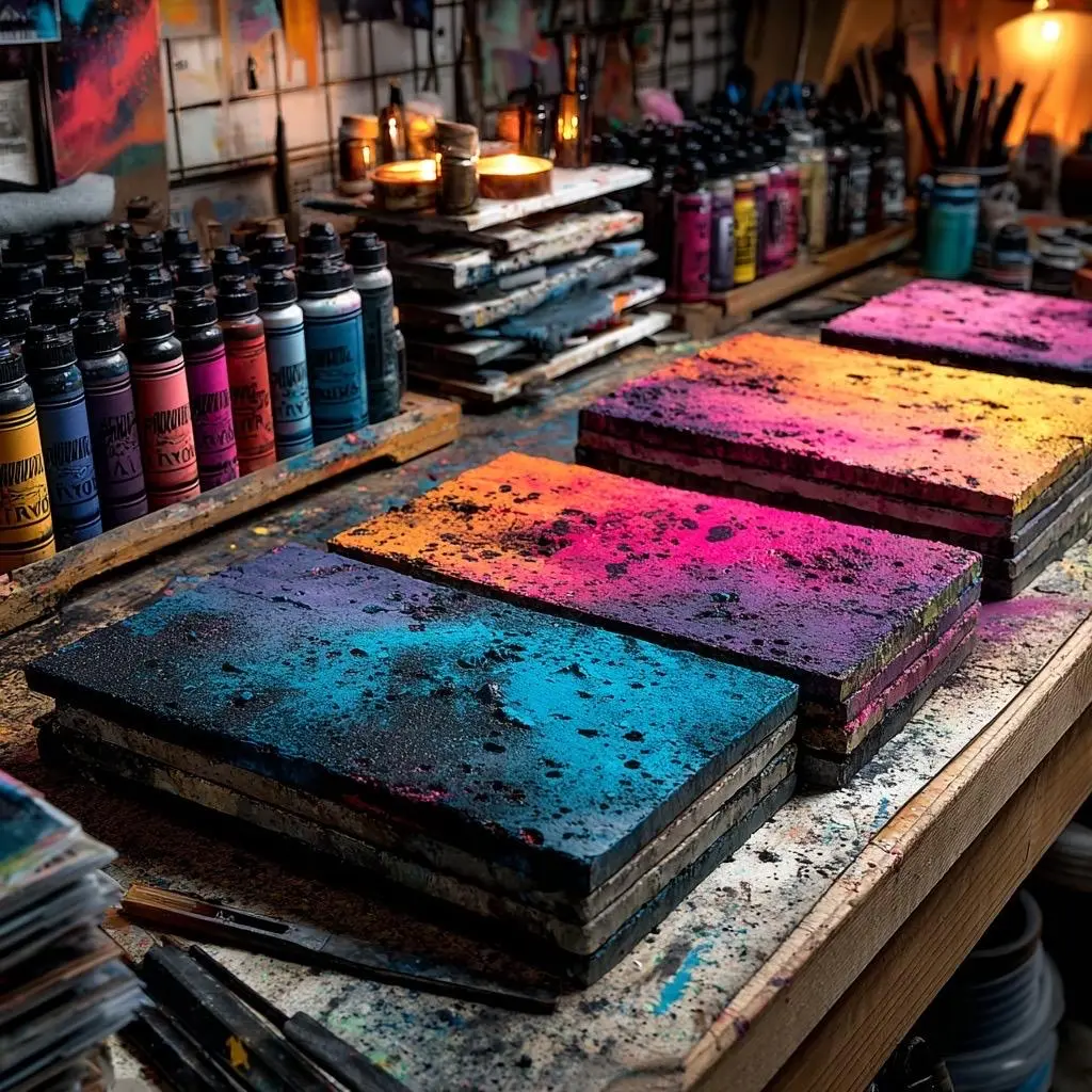 Designer Paper Curated Gift Pack: Gothic, Celestial, Neon - Scrapbook & Journal