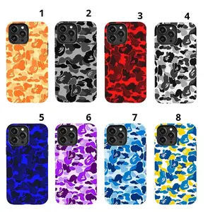 Classic BAPE Camouflage Phone Case Timeless Streetwear Cover for iPhone 17 16 15 14 13 12 11 Pro Max Plus
