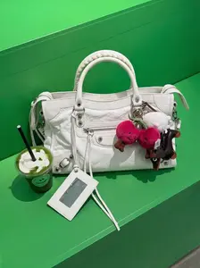 Pre-owned Balenciaga Leather Shoulder Bags City Small 2 Way Handbag