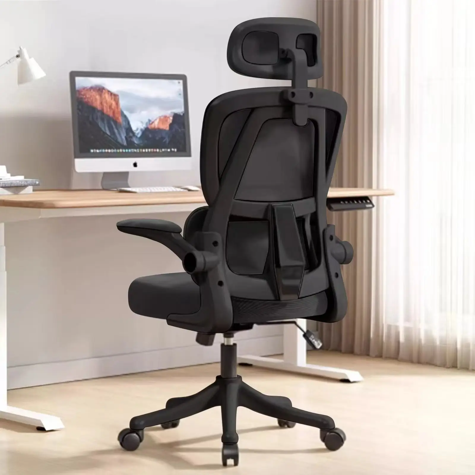 【Back To School】Gaming Chair, Video Game Chair , Comfortable Office Chair, Ergonomic Computer Chair Height Adjustable with Swivel Seat and Headrest