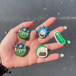 Rick and Morty croc charm -  price is per charm